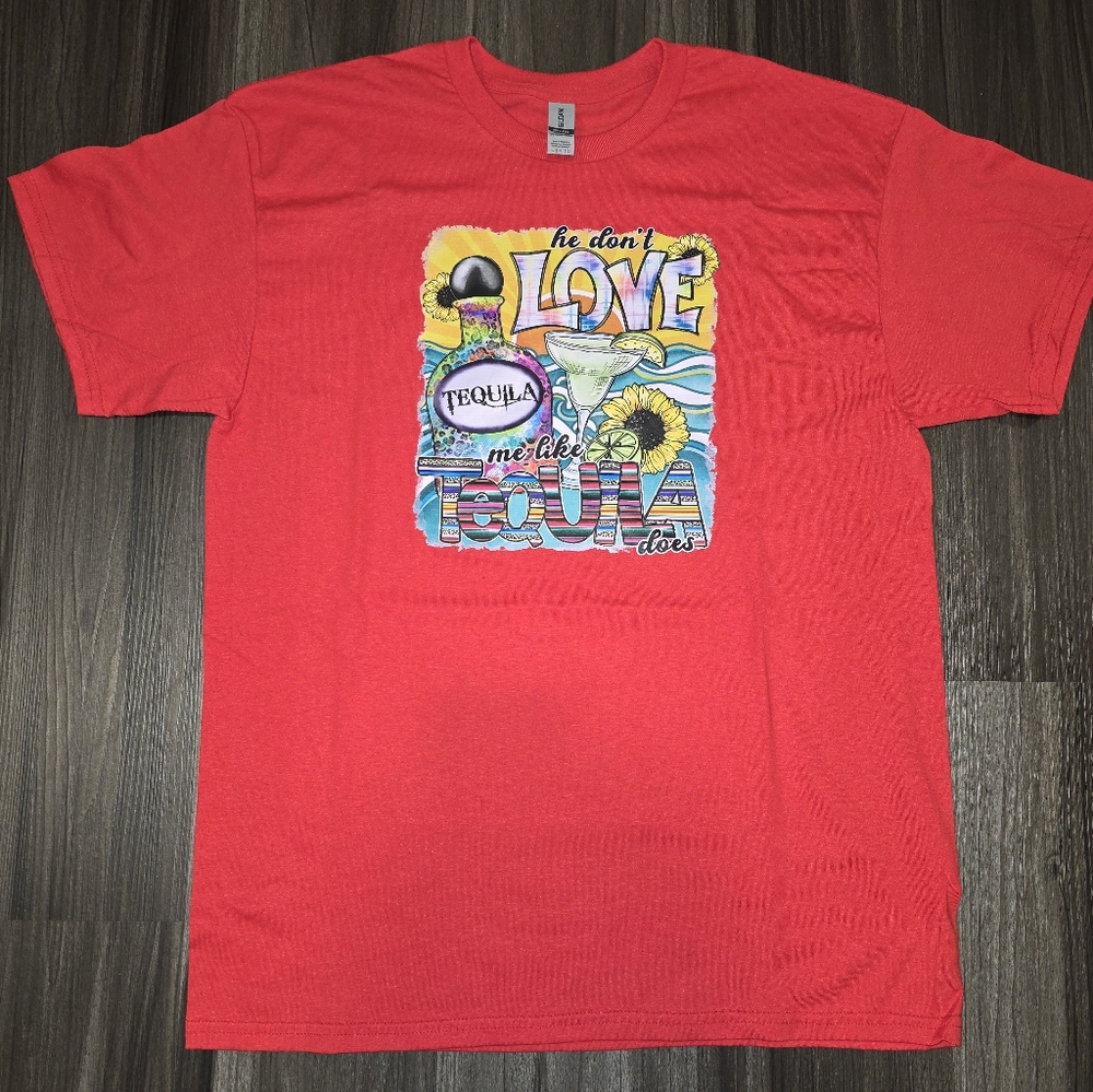 Custom Tequila Graphic T-Shirt